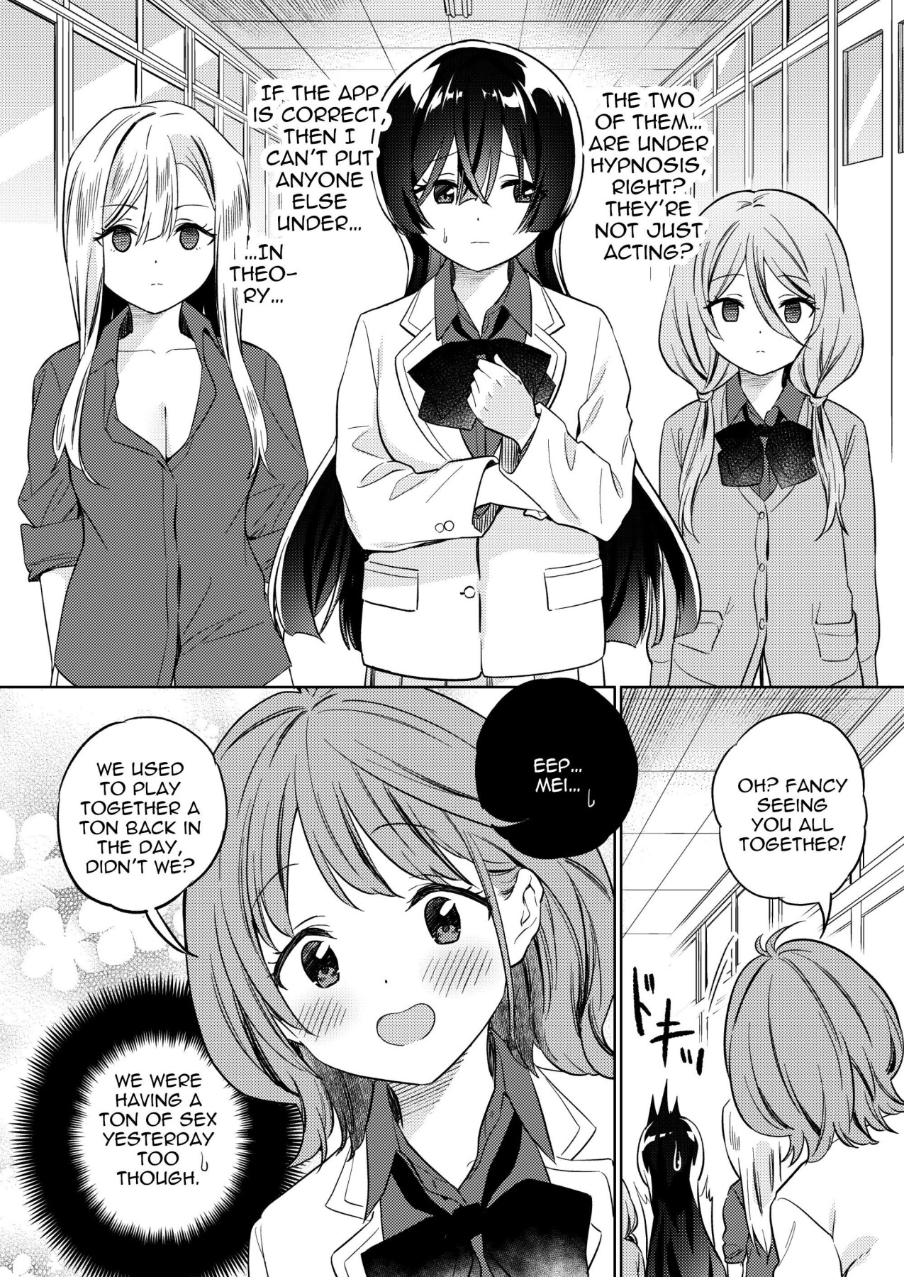 Hentai Manga Comic-A Sexy Yuri Hypnosis App-Read-27